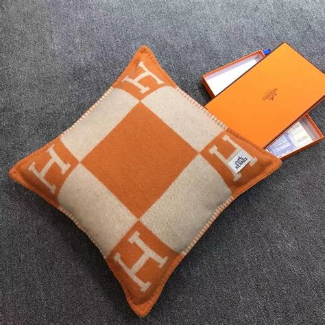 fake hermes pillow